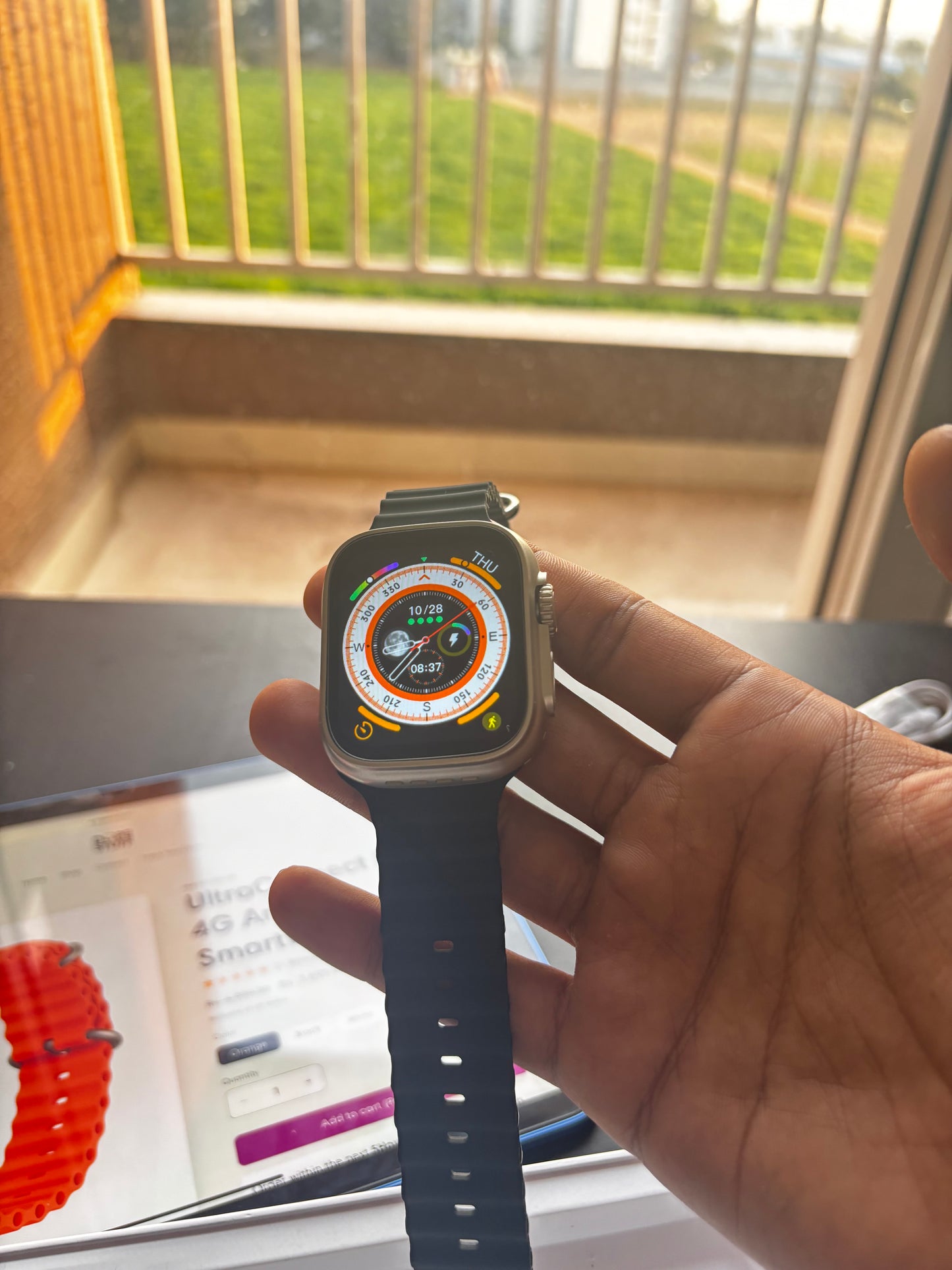 UltraConnect Pro: 4G Android Smartwatch.