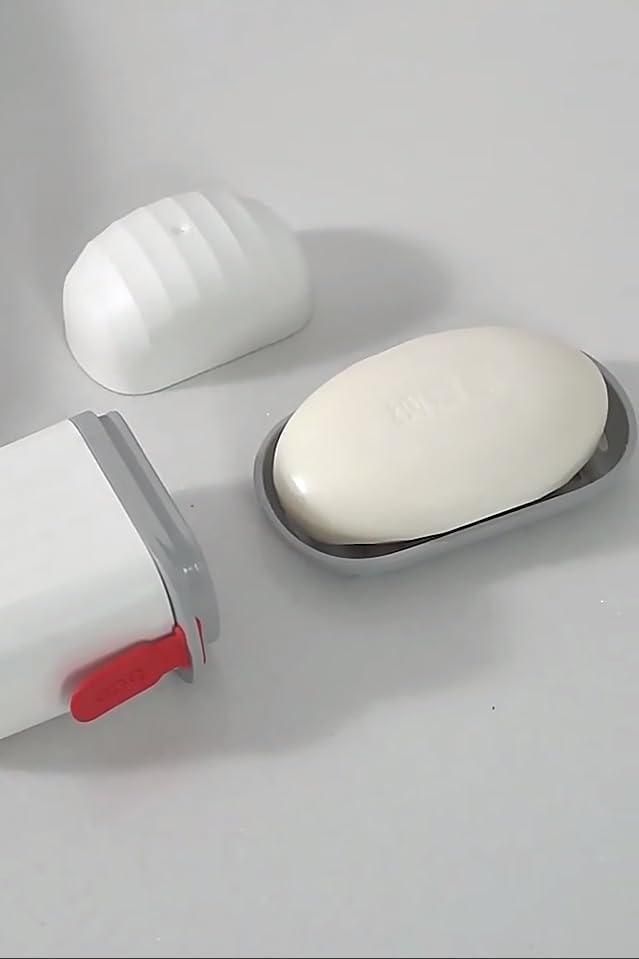 Travel Dish Keeps Bar Fresh & Dry Portable Soap Box