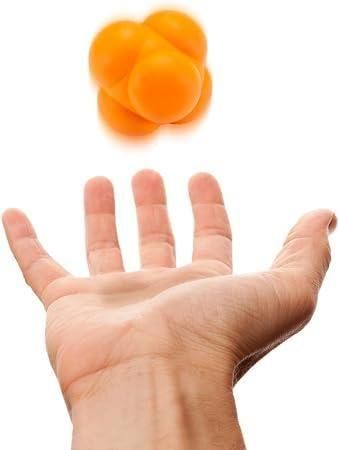 Reaction Ball Sporting Goods Hi-Bounce Reaction Ball Agility Trainer improve alertness, and enhance agility.