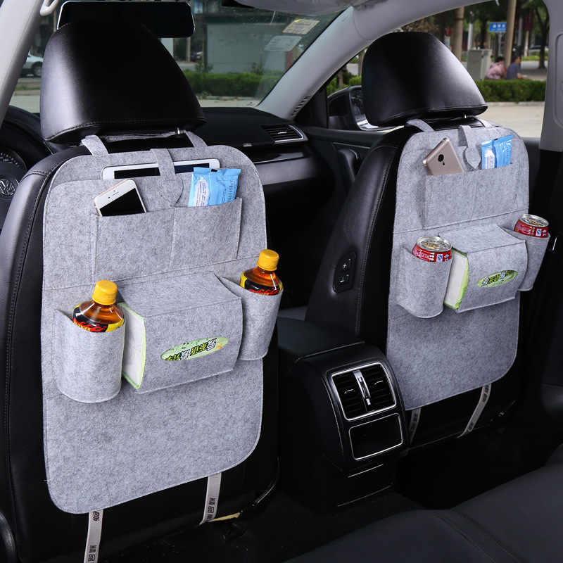 Car Back Seat Storage Organiser (Pack Of 2)