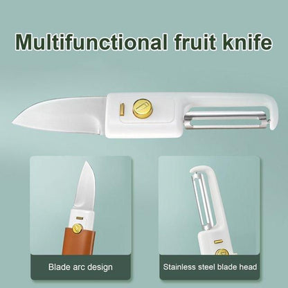 Knife Kitchen Knife Peeler Portable Knife for Fruit 2 in 1 Knife and Peeler for Kitchen Travel