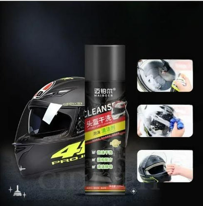 Helmet Interior Foam Cleaner Anti-Bacterial Spray